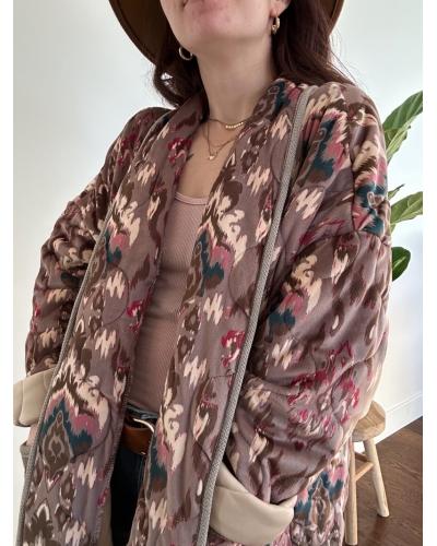 Veste bohème kimono