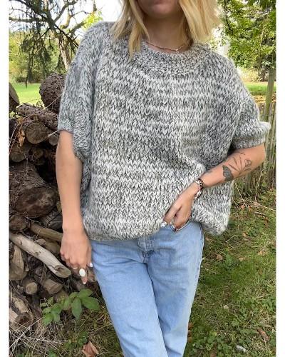 pull tout doux en grosse maille MARO - Loupiote